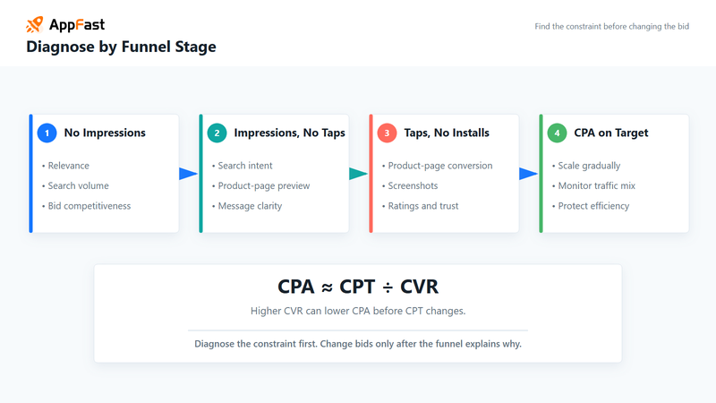 Diagnose by Funnel Stage
